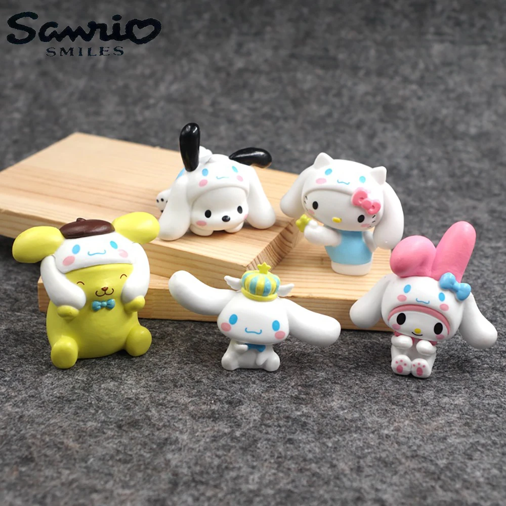 Sanrio Anime 5Cm Figure Melody Cinnamoroll Hello Kitty Kuromi Doll Kawaii Diy Cake Decoration Christmas Gifts For Childrens
Sanrio Anime 5Cm Figure Melody Cinnamoroll Hello Kitty Kuromi Doll Kawaii Diy Cake Decoration Christmas Gifts For Childrens