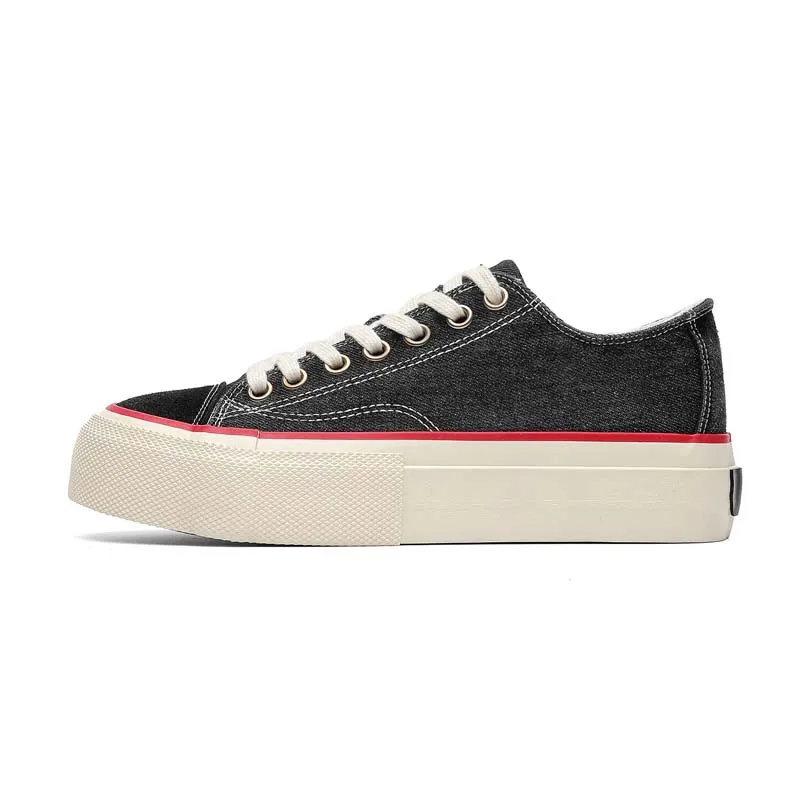 Men's Denim Platform Canvas Sneakers Thick Midsole New Skate Shoes Vintage Streetwear Breathable Walking Flats Кроссовки Мужские
Men's Denim Platform Canvas Sneakers Thick Midsole New Skate Shoes Vintage Streetwear Breathable Walking Flats Кроссовки Мужские
