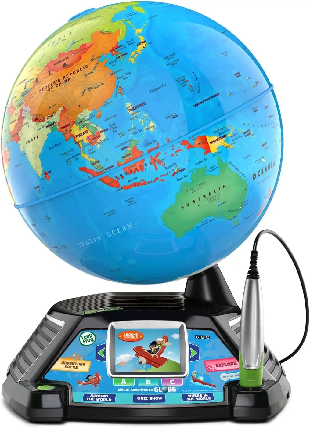 Interactive Educational Globe with Augmented Reality Features, Frustration-Free Packaging for Easy Setup
Interactive Educational Globe with Augmented Reality Features, Frustration-Free Packaging for Easy Setup