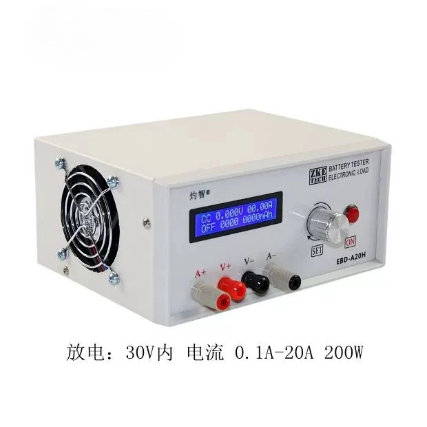 EB-A20H Battery Capacity Tester, Electronic Load, Power Tester, Discharge Meter 20A
EB-A20H Battery Capacity Tester, Electronic Load, Power Tester, Discharge Meter 20A