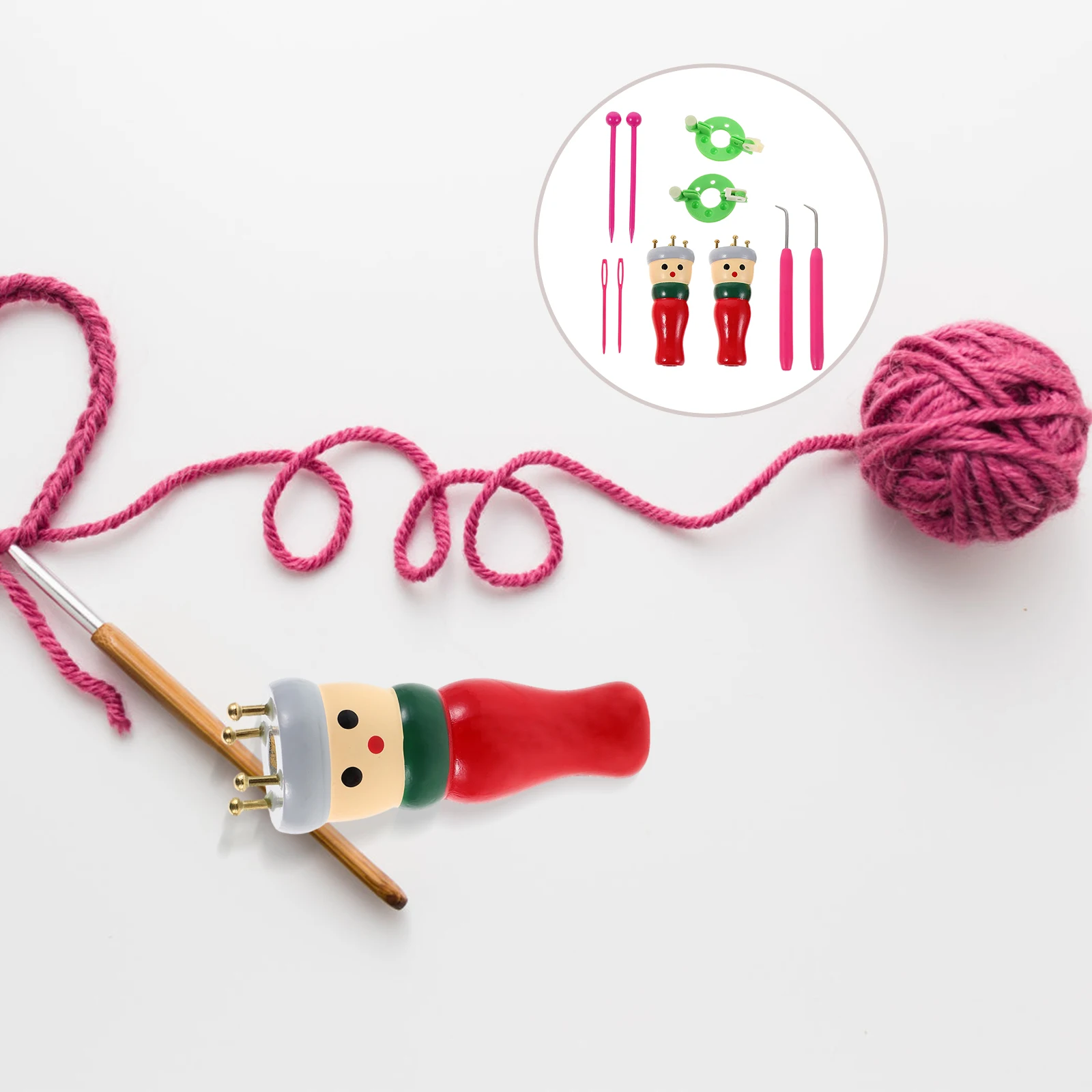 Weaving Tool Set Hand Knitting Tools Bracelet Kit Creative Rope Braiding Machine Handmade Equipment Wood
Weaving Tool Set Hand Knitting Tools Bracelet Kit Creative Rope Braiding Machine Handmade Equipment Wood