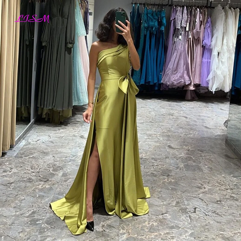 Modern One-Shoulder Evening Dresses with Tassels Long Side Split Sexy Prom Party Formal Occasion Gowns for Women
Modern One-Shoulder Evening Dresses with Tassels Long Side Split Sexy Prom Party Formal Occasion Gowns for Women