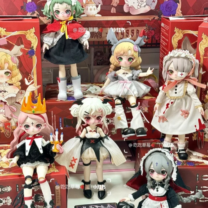 Hot Nyssa Bjd Anime Figures Grotesque Nightmare Series Blind Box 15cm Bjd Action Figure Surprise Mystery Box Customized Gift Toy
Hot Nyssa Bjd Anime Figures Grotesque Nightmare Series Blind Box 15cm Bjd Action Figure Surprise Mystery Box Customized Gift Toy
