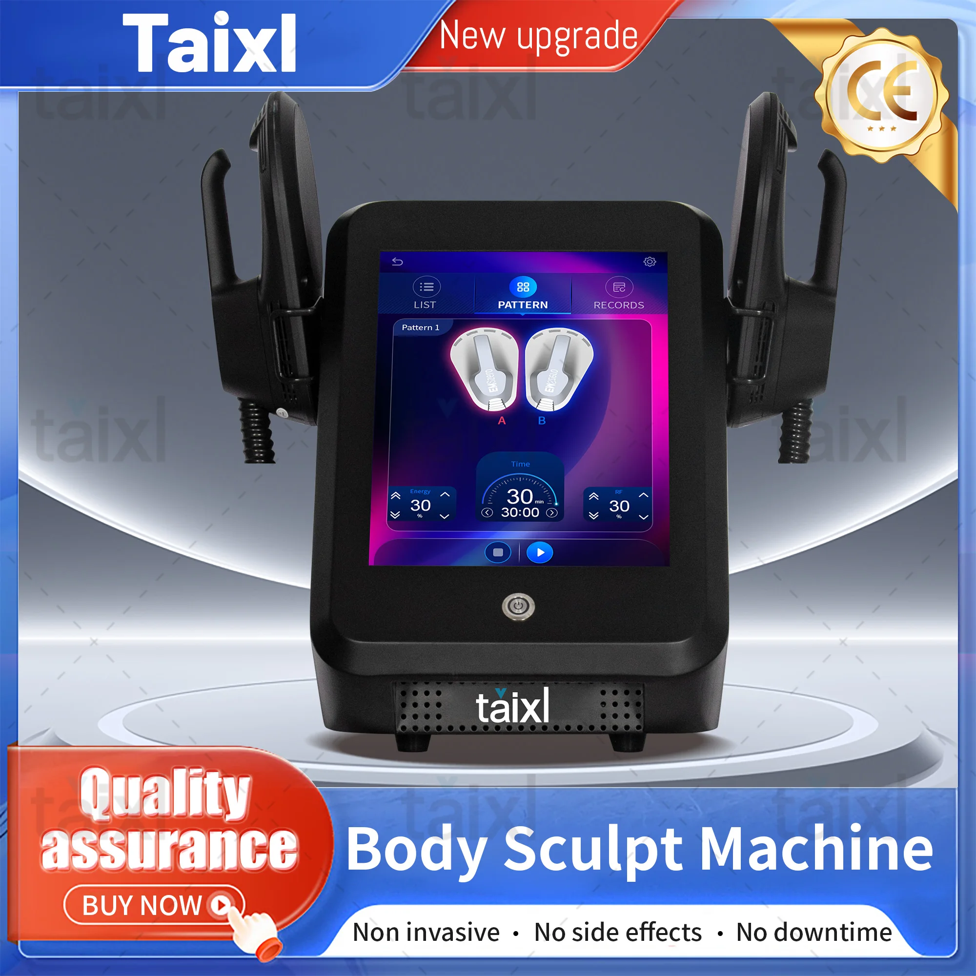 EMS Machines 2025 RF Slimming EMS Body Sculpting Muscle Stimulation 6500W Device
EMS Machines 2025 RF Slimming EMS Body Sculpting Muscle Stimulation 6500W Device
