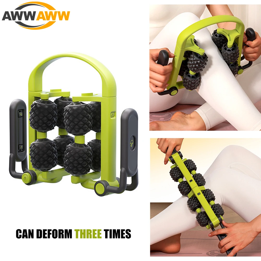 1Pcs Body Muscle Roller Trigger Point Massager with Three Deform Modes for Myofascial Deep Tissue Pain Relief, Body Shaping
1Pcs Body Muscle Roller Trigger Point Massager with Three Deform Modes for Myofascial Deep Tissue Pain Relief, Body Shaping