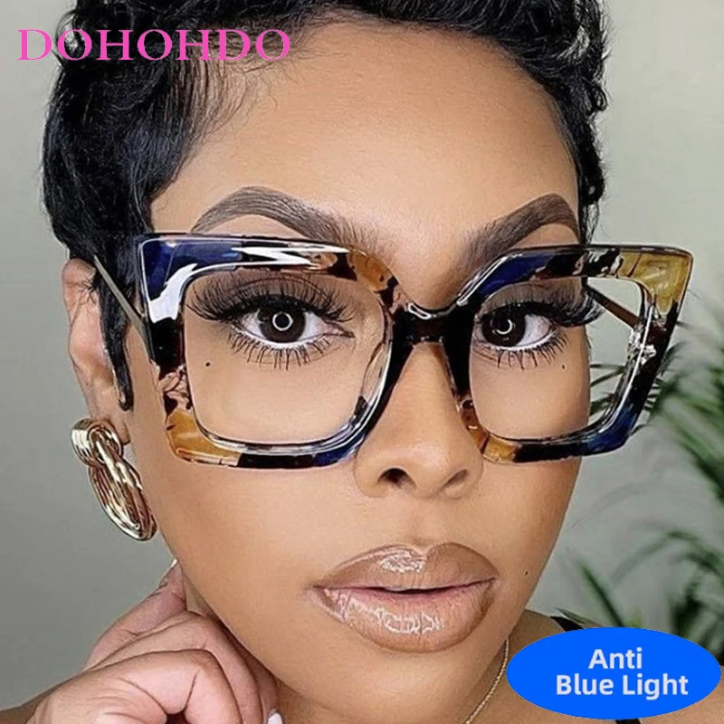 Luxury Brand Designers Big Frame Square Blue Light Blocking Glasses Women Men Optical Spectacle Protection Computer Eyeglasses
Luxury Brand Designers Big Frame Square Blue Light Blocking Glasses Women Men Optical Spectacle Protection Computer Eyeglasses