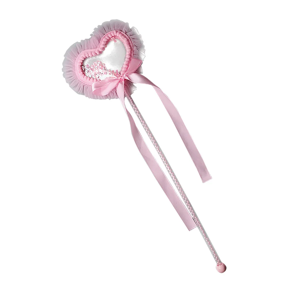 Heart Shaped Fairy Wand Pink Tassel Design for Girls Birthday Party Kids Cosplay Magical Sequin Princess Party Decoration
Heart Shaped Fairy Wand Pink Tassel Design for Girls Birthday Party Kids Cosplay Magical Sequin Princess Party Decoration