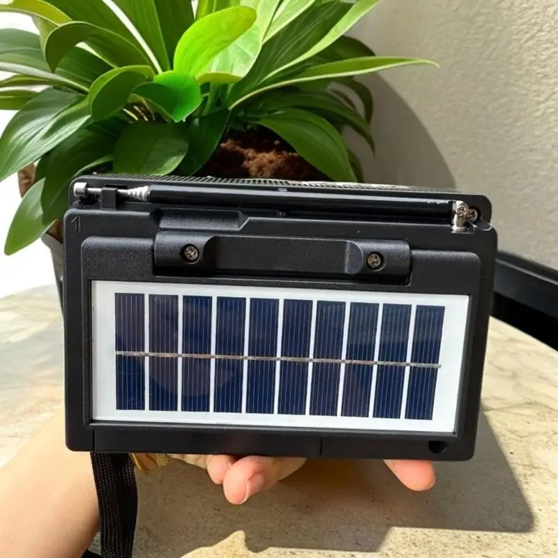 Portable Solar Charging Emergency Radio With Bluetooth-Compatible 5.0 And USB MP3 Play For Travel K1KF
Portable Solar Charging Emergency Radio With Bluetooth-Compatible 5.0 And USB MP3 Play For Travel K1KF