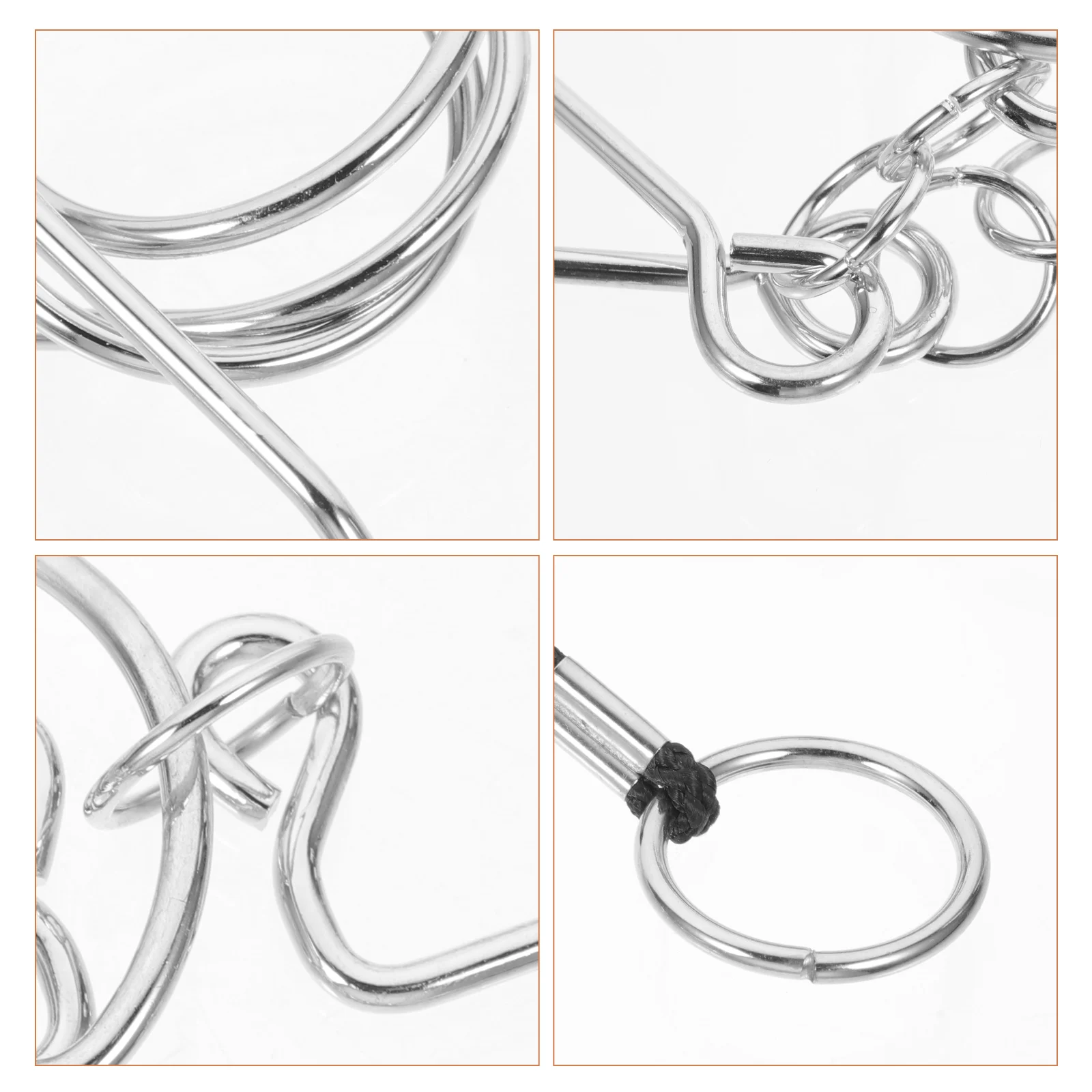 6pcs Unlocking Toys Smooth Metal Knot Games Kids Learning Educational Plaything Creativity Puzzle
6pcs Unlocking Toys Smooth Metal Knot Games Kids Learning Educational Plaything Creativity Puzzle