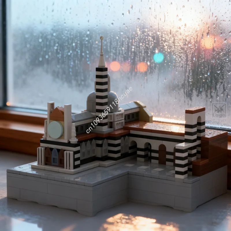 875 шт. MOC Cattedrale di Santa Maria Assunta Duomo, модель строительных блоков, сделай сам, креативный рождественский подарок, образовательная кирпичная игрушка для детей
875 шт. MOC Cattedrale di Santa Maria Assunta Duomo, модель строительных блоков, сделай сам, креативный рождественский подарок, образовательная кирпичная игрушка для детей