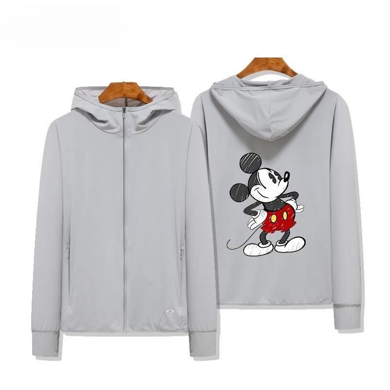 Disney Mickey Mouse Cartoon Ice Silk Sun Protection Jacket Skin Coat For Men Women Summer Lightweight Breathable OutdoorClothing
Disney Mickey Mouse Cartoon Ice Silk Sun Protection Jacket Skin Coat For Men Women Summer Lightweight Breathable OutdoorClothing