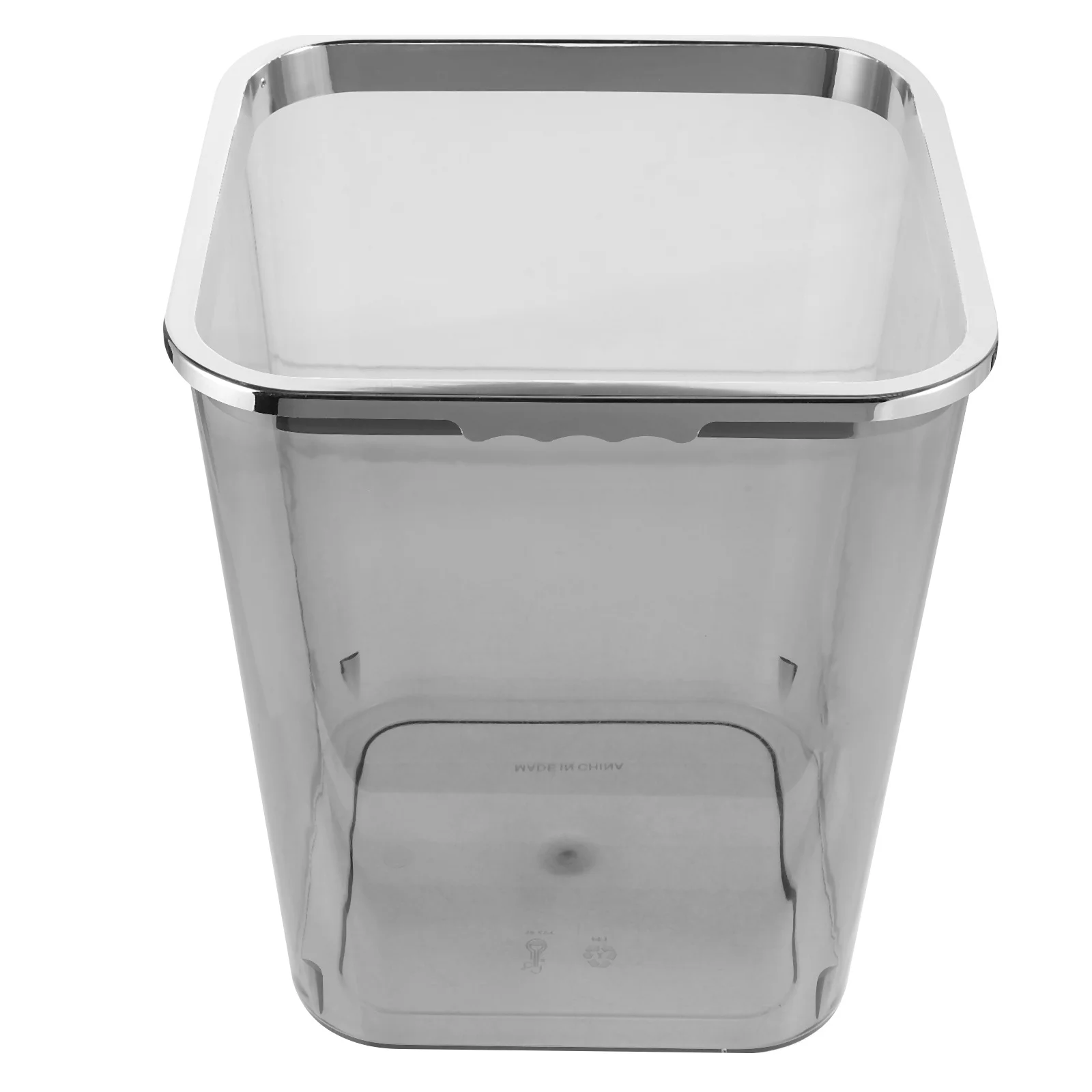 Household Trash Can Large Capacity Clear Plastic Garbage Bin For Kitchen Bathroom Office Bedroom Simple Style
Household Trash Can Large Capacity Clear Plastic Garbage Bin For Kitchen Bathroom Office Bedroom Simple Style