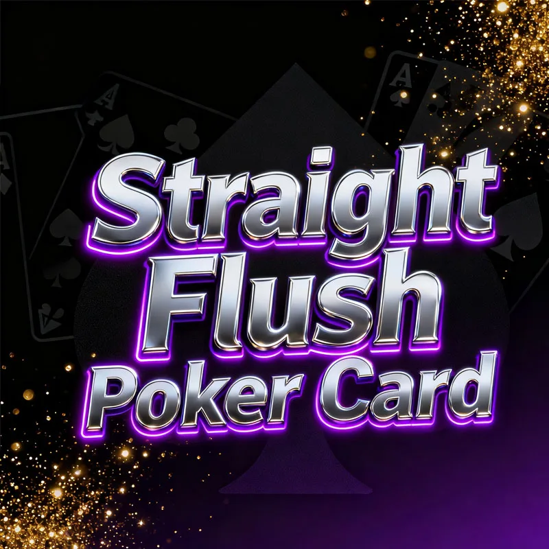 Straight Flush Poker Magic Tricks Card Magia Close Up Magia Mentalism Illusion Props
Straight Flush Poker Magic Tricks Card Magia Close Up Magia Mentalism Illusion Props