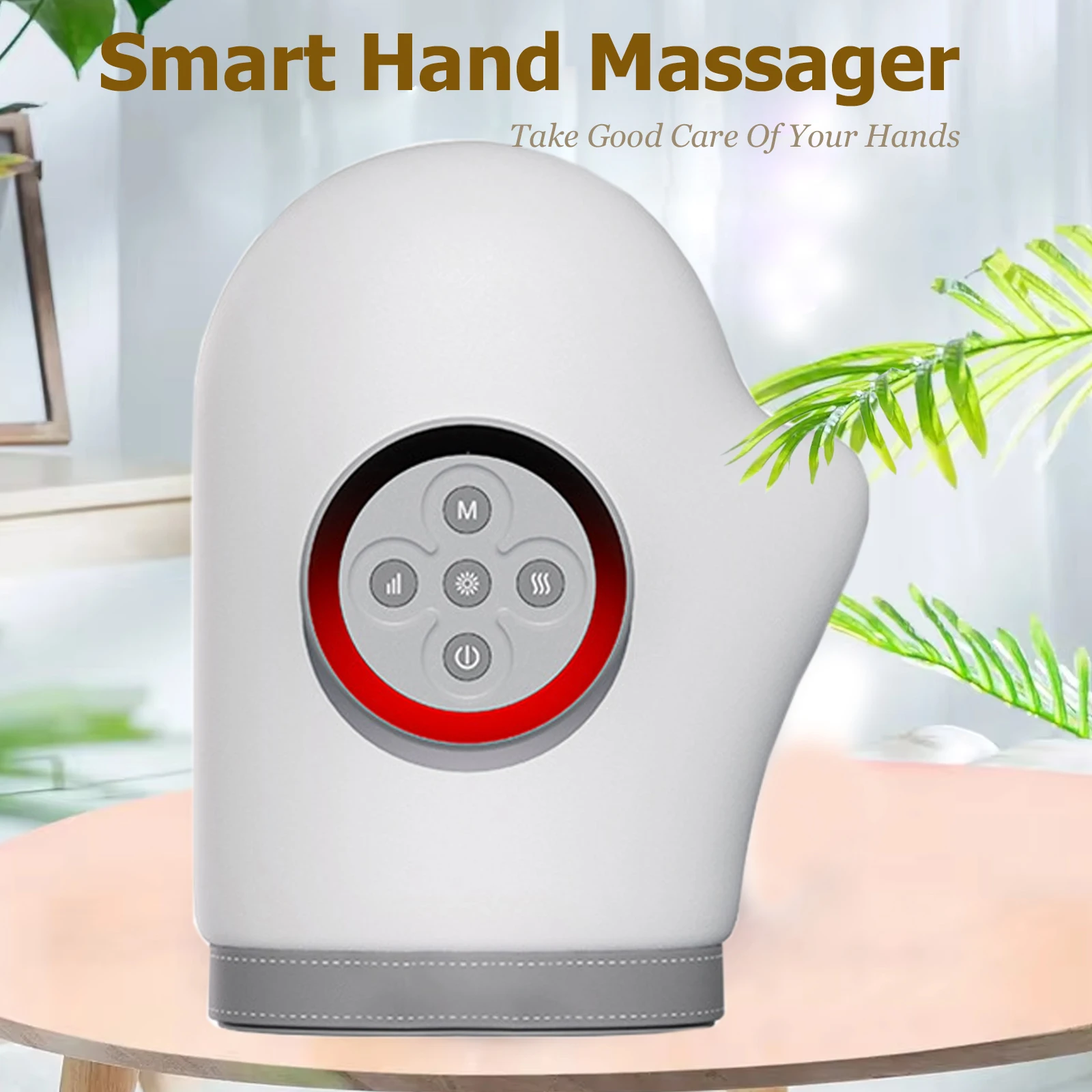 Wireless Electric Hand Massager Air Compression Hot Compress Palm Acupoint Massager Finger Arthritis Numbness Muscle Relaxation
Wireless Electric Hand Massager Air Compression Hot Compress Palm Acupoint Massager Finger Arthritis Numbness Muscle Relaxation