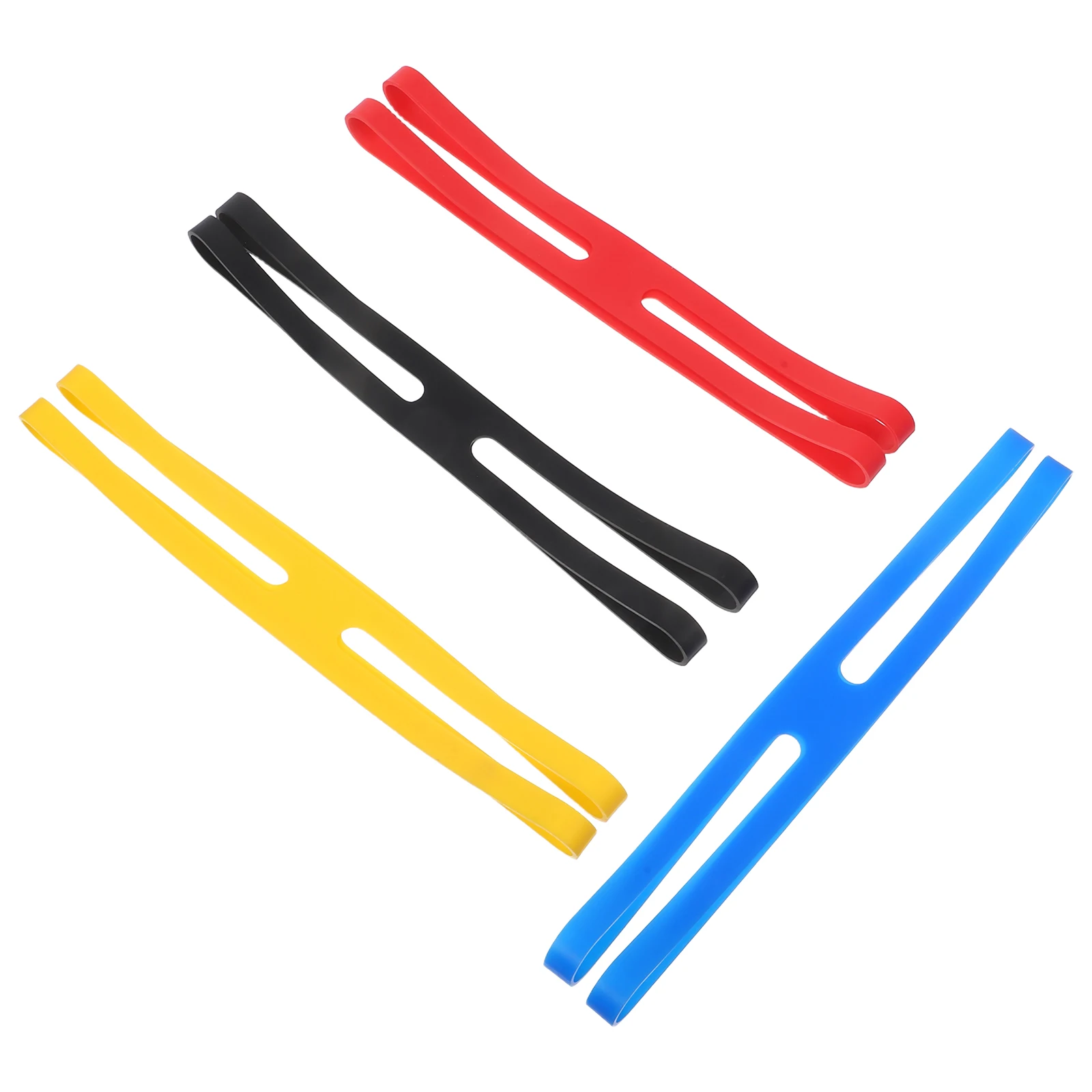 4 Pcs Tableware Storage Belt Silicone Ties Bands Cooking Elastic Lunch Box Straps Cable Reusable Portable Packing 
4 Pcs Tableware Storage Belt Silicone Ties Bands Cooking Elastic Lunch Box Straps Cable Reusable Portable Packing