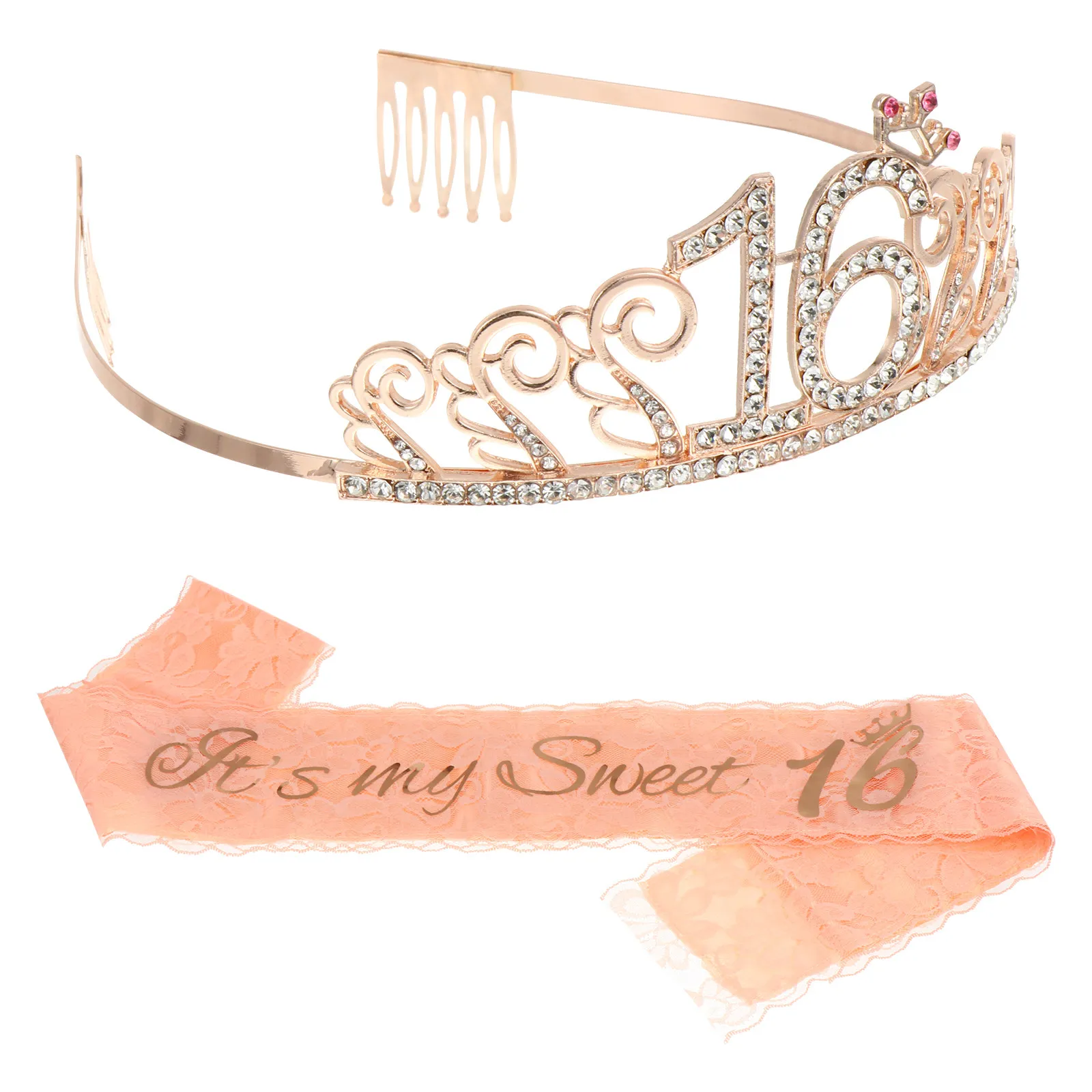 2Pcs Stylish Birthday Crown Hair Band with Long Gold Glitter Sash Set for Girls Perfect Party Supplies Queen Theme Decor
2Pcs Stylish Birthday Crown Hair Band with Long Gold Glitter Sash Set for Girls Perfect Party Supplies Queen Theme Decor