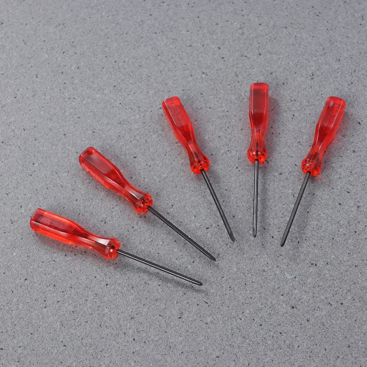 5 Pcs Drivers Game Console Repair Screwdriver Screws Triwing for Suite Red Triangle Y-Tip
5 Pcs Drivers Game Console Repair Screwdriver Screws Triwing for Suite Red Triangle Y-Tip