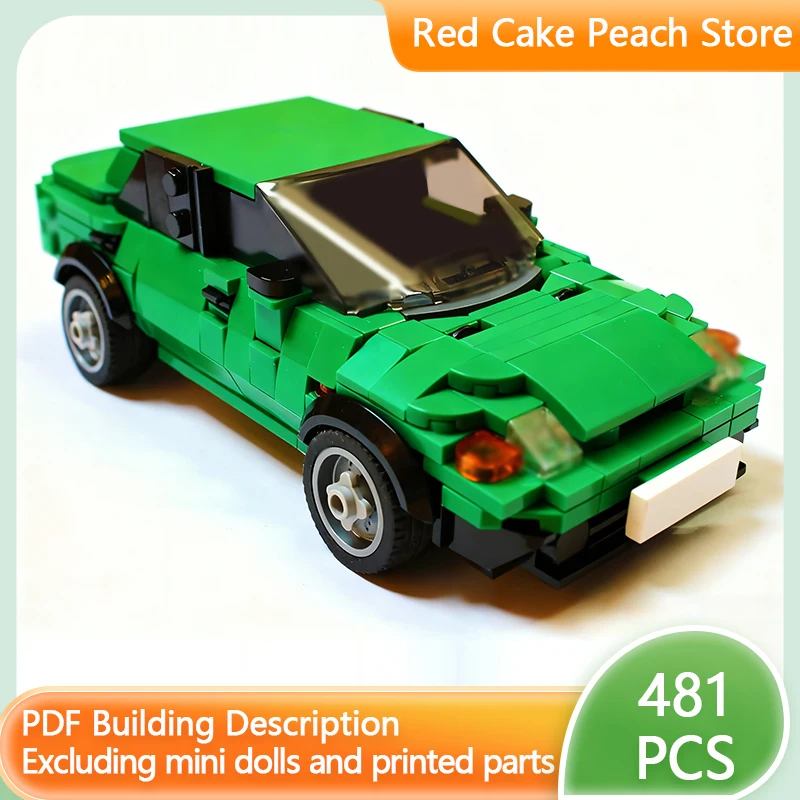 Модель скоростного гоночного автомобиля MOC, строительные кирпичи, маленький зеленый седан, модульная технология, детские праздничные подарки, сборка игрушек, костюм
Модель скоростного гоночного автомобиля MOC, строительные кирпичи, маленький зеленый седан, модульная технология, детские праздничные подарки, сборка игрушек, костюм