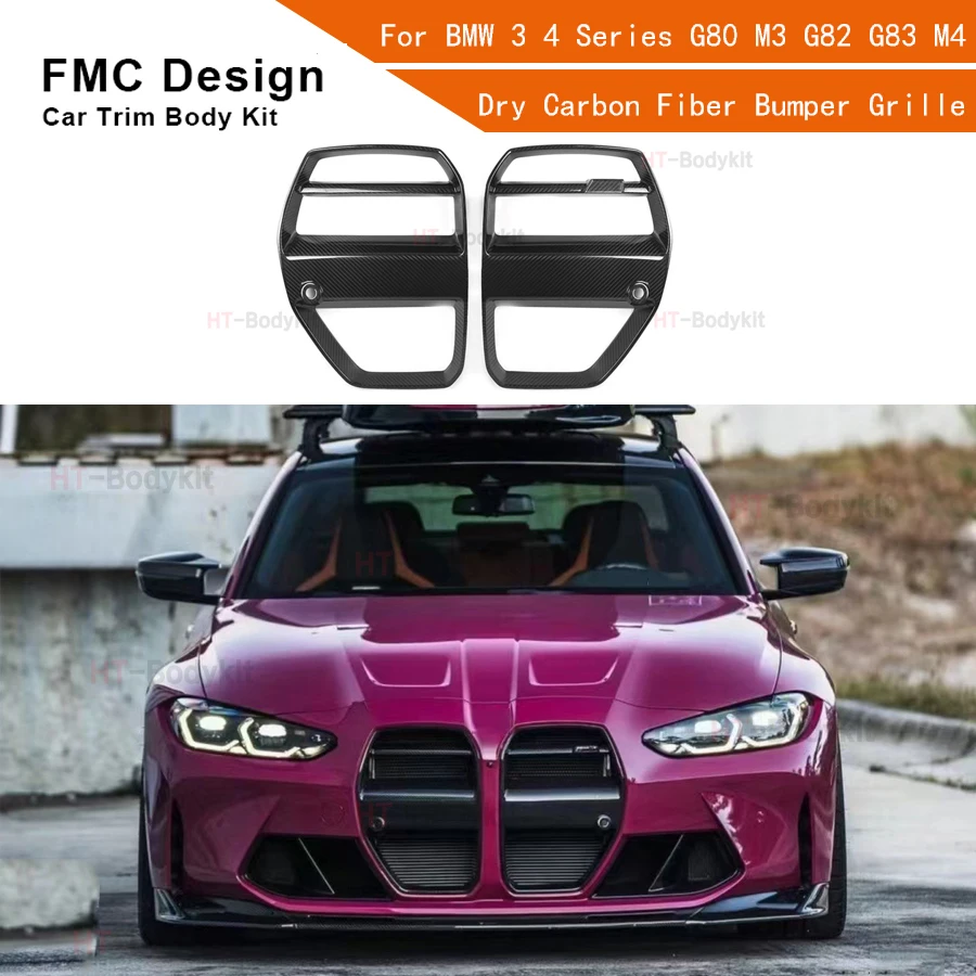 For BMW G80 M3 G82 G83 M4 2021-2023 Dry Carbon Fiber Car Front Intake Grille Air Vent Cover Trim Foglamp Mesh Frame Parts
For BMW G80 M3 G82 G83 M4 2021-2023 Dry Carbon Fiber Car Front Intake Grille Air Vent Cover Trim Foglamp Mesh Frame Parts