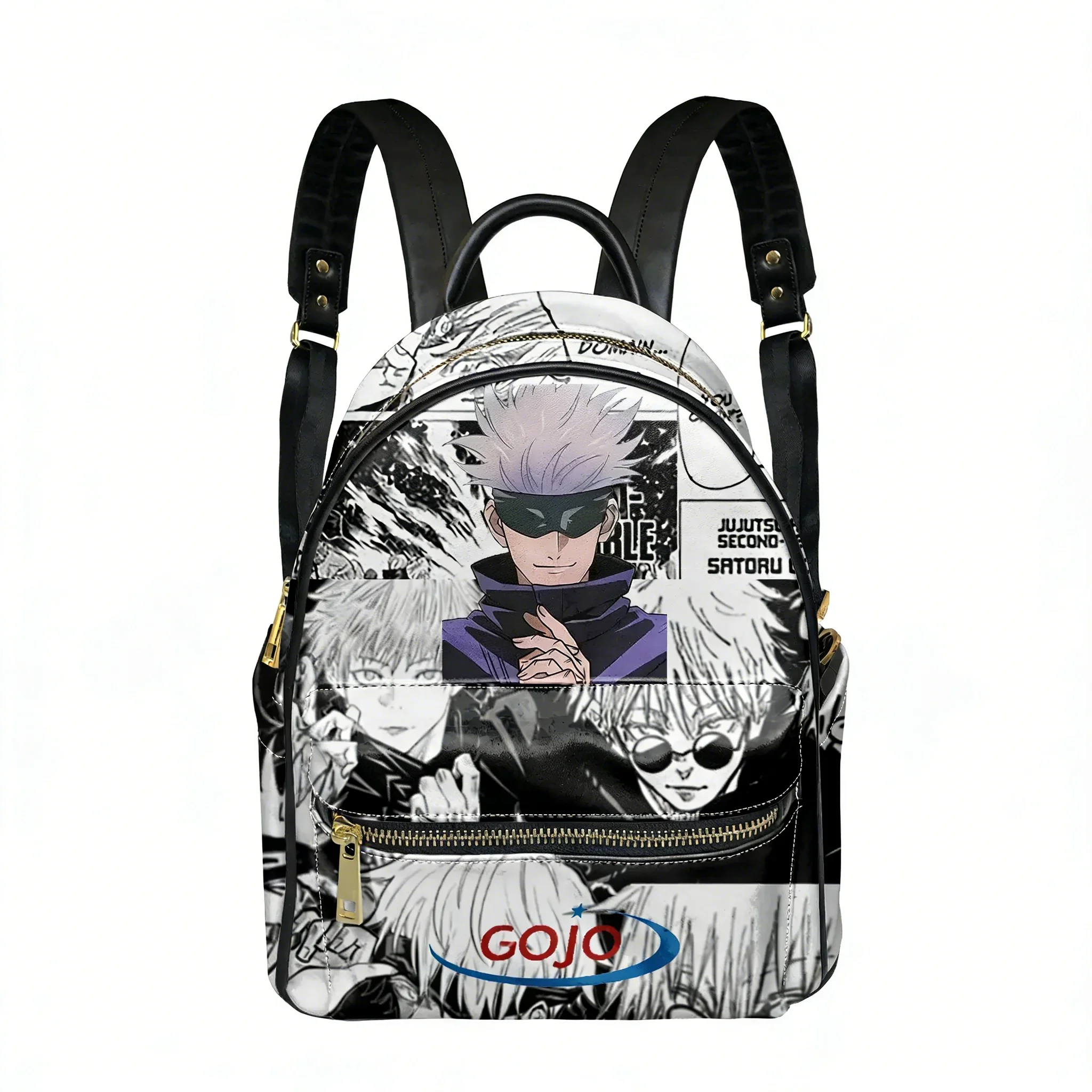 Satoru Gojo Backpack Mens Womens Knapsack Personalized Pattern Double Shoulder Bag Business Travel Bookbag Custom Made Daypacks
Satoru Gojo Backpack Mens Womens Knapsack Personalized Pattern Double Shoulder Bag Business Travel Bookbag Custom Made Daypacks