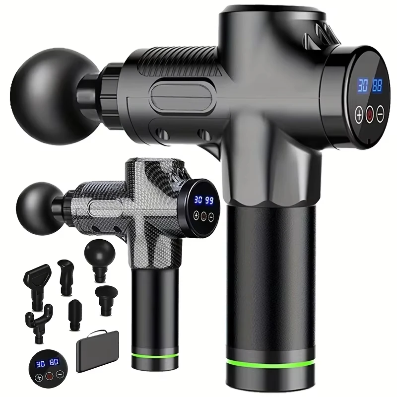 30 Level Massage Gun Fascia Deep Muscle Relax Body Neck Massager Fitness Equipment Noise Reduction Male Female Training
30 Level Massage Gun Fascia Deep Muscle Relax Body Neck Massager Fitness Equipment Noise Reduction Male Female Training
