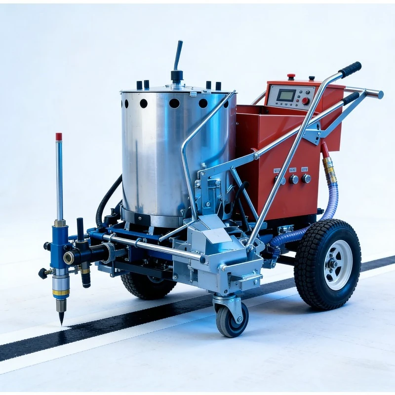 Hot Sale Hand Push Cold Spray Road Marking Machine Factory Price Mechanical Plunger with Laser Ruler for Parking
Hot Sale Hand Push Cold Spray Road Marking Machine Factory Price Mechanical Plunger with Laser Ruler for Parking