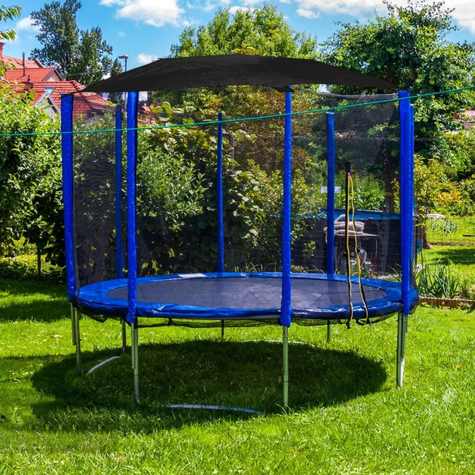 Верхняя крышка батута, черный чехол для 6-полюсного батута Park Garden
Верхняя крышка батута, черный чехол для 6-полюсного батута Park Garden