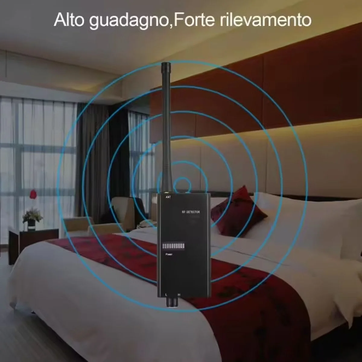 HYP 007A RF Detector, Anti - Spy Camera & GPS Tracker Detector, 1–6000MHz Frequency Range Wireless Signal Detection
HYP 007A RF Detector, Anti - Spy Camera & GPS Tracker Detector, 1–6000MHz Frequency Range Wireless Signal Detection