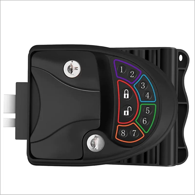 RV modified electronic lock zinc alloy wireless RV door lock with keyboard and pendant 20 meters remote control
RV modified electronic lock zinc alloy wireless RV door lock with keyboard and pendant 20 meters remote control