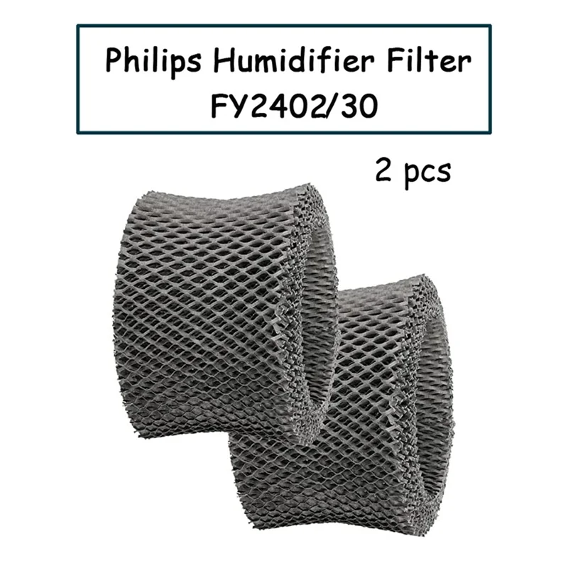 2 Pcs Humidifier Filter FY2402/30 for Philips NanoCloud HU4816/10 Replacement Accessories Home Appliance BLJS
2 Pcs Humidifier Filter FY2402/30 for Philips NanoCloud HU4816/10 Replacement Accessories Home Appliance BLJS