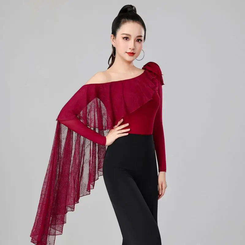 2025 Latin Dance Leotard Top Women's Adult Cha Cha Dance Top Modern Dance Costume Practice Square Dance Top
2025 Latin Dance Leotard Top Women's Adult Cha Cha Dance Top Modern Dance Costume Practice Square Dance Top