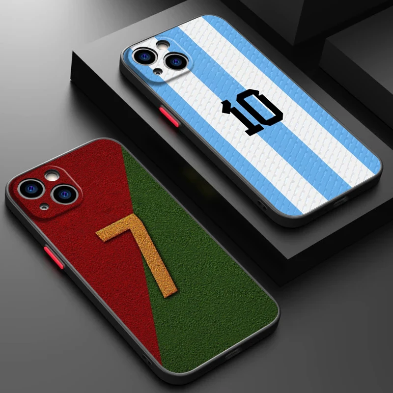 Football Stars No.10 7 Hot Frosted Translucent For Apple iPhone 15 14 13 12 11 XS XR X 8 7 SE Pro Max Plus Mini TPU Phone Case
Football Stars No.10 7 Hot Frosted Translucent For Apple iPhone 15 14 13 12 11 XS XR X 8 7 SE Pro Max Plus Mini TPU Phone Case