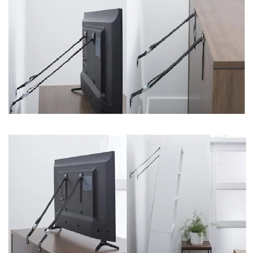 Non Tipping TV Straps Furniture Safety Strap Adjustable Nylon Anchor for TV Stand Shelf Bookshelf Home Security
Non Tipping TV Straps Furniture Safety Strap Adjustable Nylon Anchor for TV Stand Shelf Bookshelf Home Security
