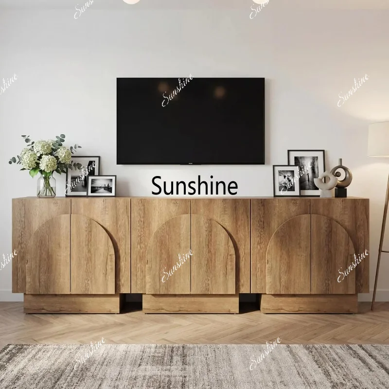 Natural Buffet Cabinet Storage Arched Coffee Bar TV Stand Console Living Room 3PCS,Customized
Natural Buffet Cabinet Storage Arched Coffee Bar TV Stand Console Living Room 3PCS,Customized
