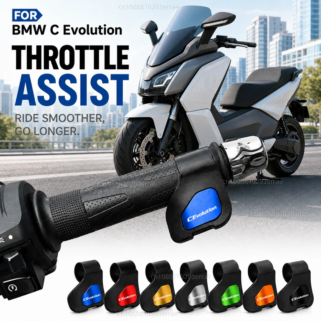 FOR BMW C Evolution 2014-2020 Motorcycle Throttle Assistant Clip Labor Saver Acceleration Labor-saving Auxiliary Handle Grip CNC
FOR BMW C Evolution 2014-2020 Motorcycle Throttle Assistant Clip Labor Saver Acceleration Labor-saving Auxiliary Handle Grip CNC
