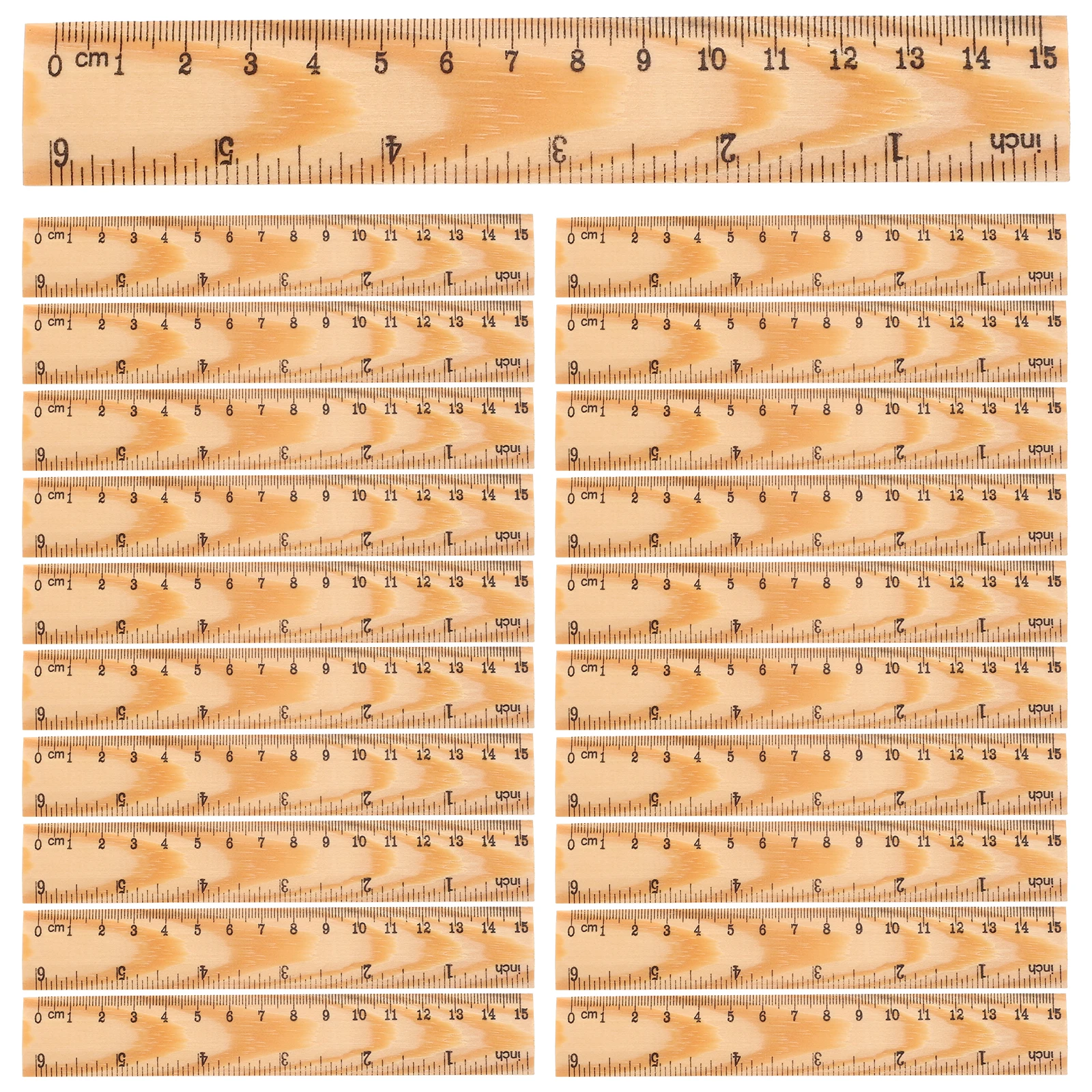 20Pcs Wooden Straight Ruler Wood Measuring Rulers for Drawing Line Cutting Graphic Portable Use
20Pcs Wooden Straight Ruler Wood Measuring Rulers for Drawing Line Cutting Graphic Portable Use