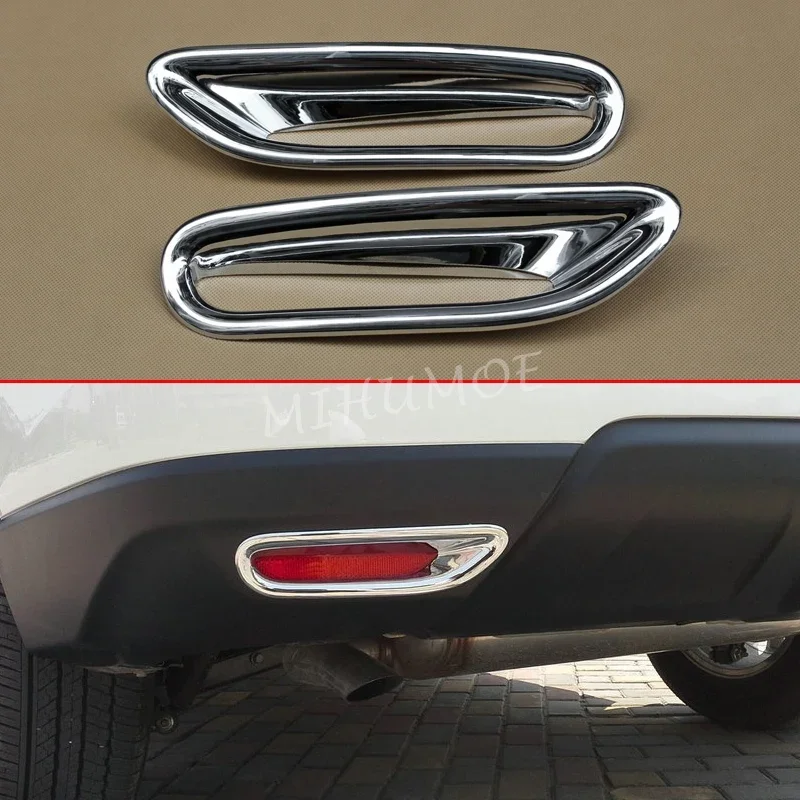 Chrome Rear Bumper Reflector Fog Light Cover For Nissan X-Trail T32 Rogue 2014-2016 Molding Accessories
Chrome Rear Bumper Reflector Fog Light Cover For Nissan X-Trail T32 Rogue 2014-2016 Molding Accessories
