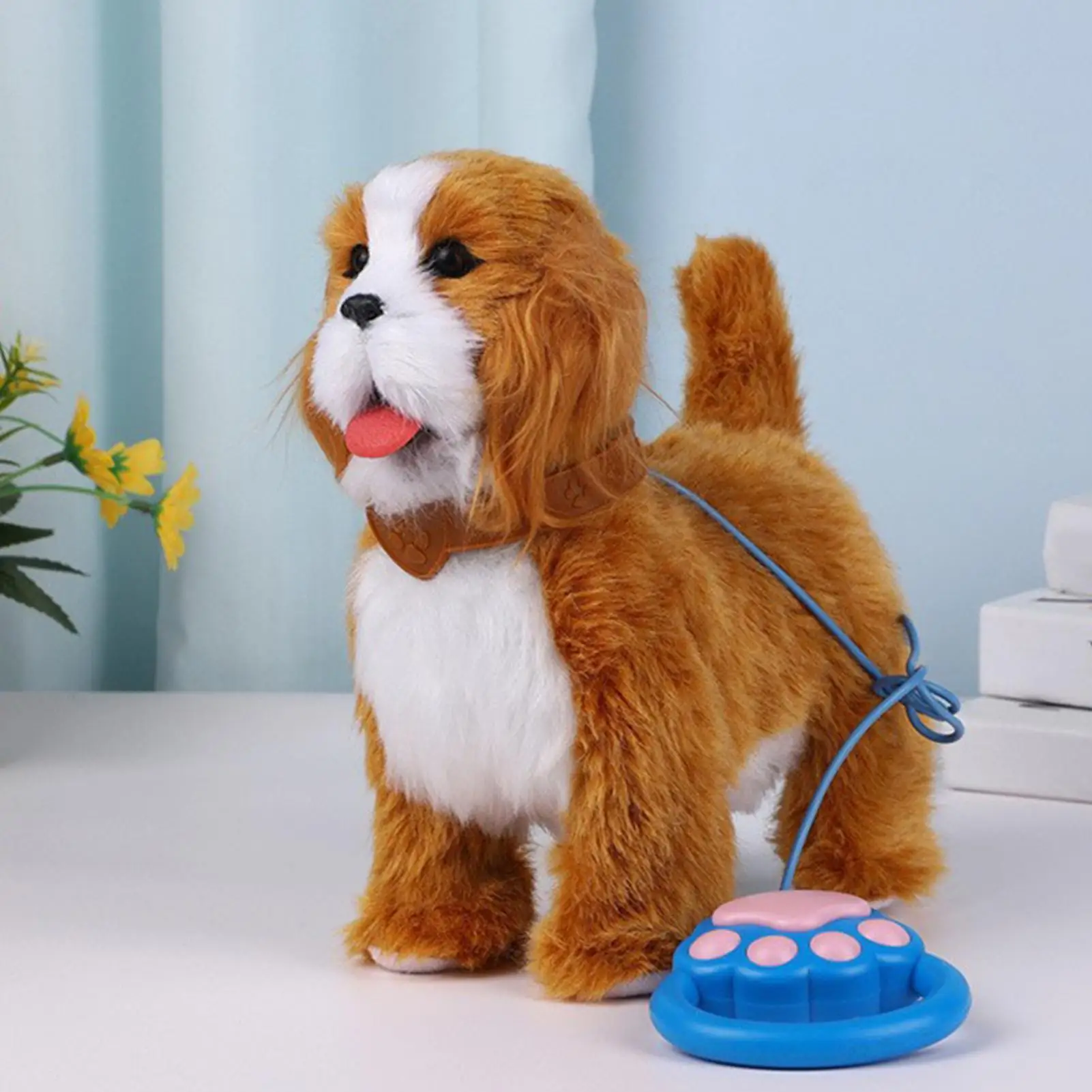 Realistic Robot Puppy Electronic Walking Barking Interactive Pet Toy for Boys Girls Birthday Gift Companion Home Play Nursery
Realistic Robot Puppy Electronic Walking Barking Interactive Pet Toy for Boys Girls Birthday Gift Companion Home Play Nursery