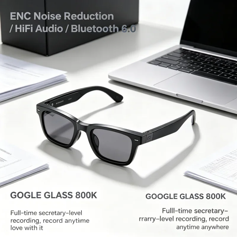 Video Recording Smart Sunglasses Upgraded AI Smart Glasses Color Changing Smart Translation Glasses New 800W Camera AI Glasses
Video Recording Smart Sunglasses Upgraded AI Smart Glasses Color Changing Smart Translation Glasses New 800W Camera AI Glasses
