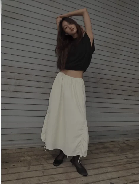 Spring Summer 2025 New TRF Women's Nylon ter Ne Skirt High Waist Puffy Skirt Pure Color Busin Casual Sle
Spring Summer 2025 New TRF Women's Nylon ter Ne Skirt High Waist Puffy Skirt Pure Color Busin Casual Sle