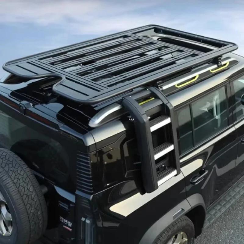 Car Upgrade Defender Style Side Ladder Roof Rack Aluminium Lage Rack Accessories for 2025 Jetour T2 Accessories
Car Upgrade Defender Style Side Ladder Roof Rack Aluminium Lage Rack Accessories for 2025 Jetour T2 Accessories