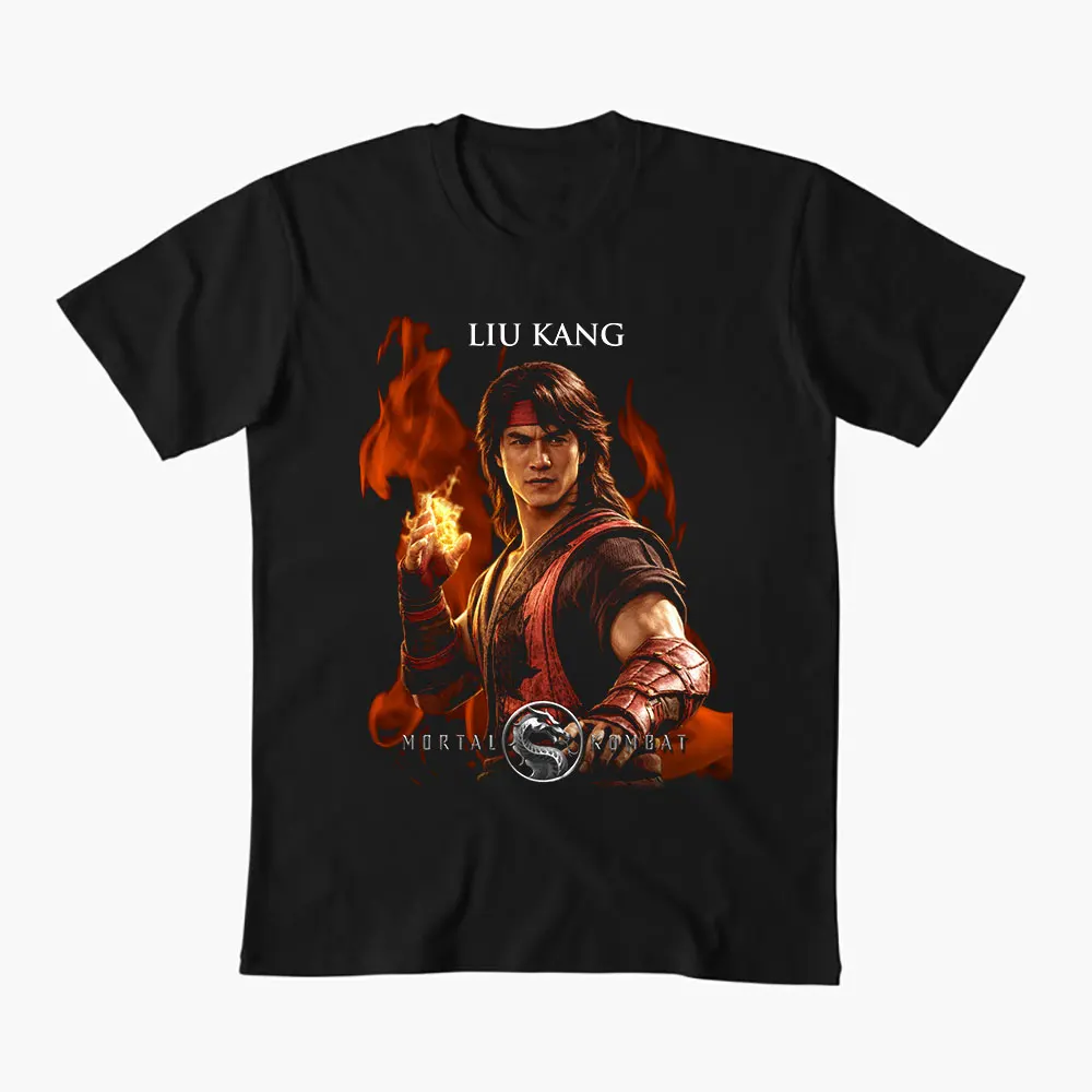 LIU KANG Vintage Mortal Kombat Gift tee for MK gamer 100% cotton printed Men's Short Sleeve Graphic T-Shirt All size Tops S-6XL
LIU KANG Vintage Mortal Kombat Gift tee for MK gamer 100% cotton printed Men's Short Sleeve Graphic T-Shirt All size Tops S-6XL