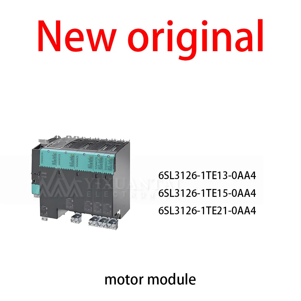 1Pcs/Lot New original 6SL3126-1TE13-0AA4 6SL3126-1TE15-0AA4 6SL3126-1TE21-0AA4 motor module
1Pcs/Lot New original 6SL3126-1TE13-0AA4 6SL3126-1TE15-0AA4 6SL3126-1TE21-0AA4 motor module