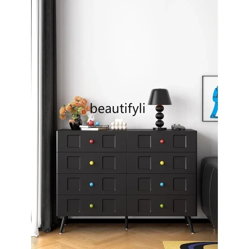 FG44Mild Luxury Retro Black Living Room Sofa Edge Large Capacity Bedroom Tailstock Storage Drawer Chest of Six Drawers
FG44Mild Luxury Retro Black Living Room Sofa Edge Large Capacity Bedroom Tailstock Storage Drawer Chest of Six Drawers