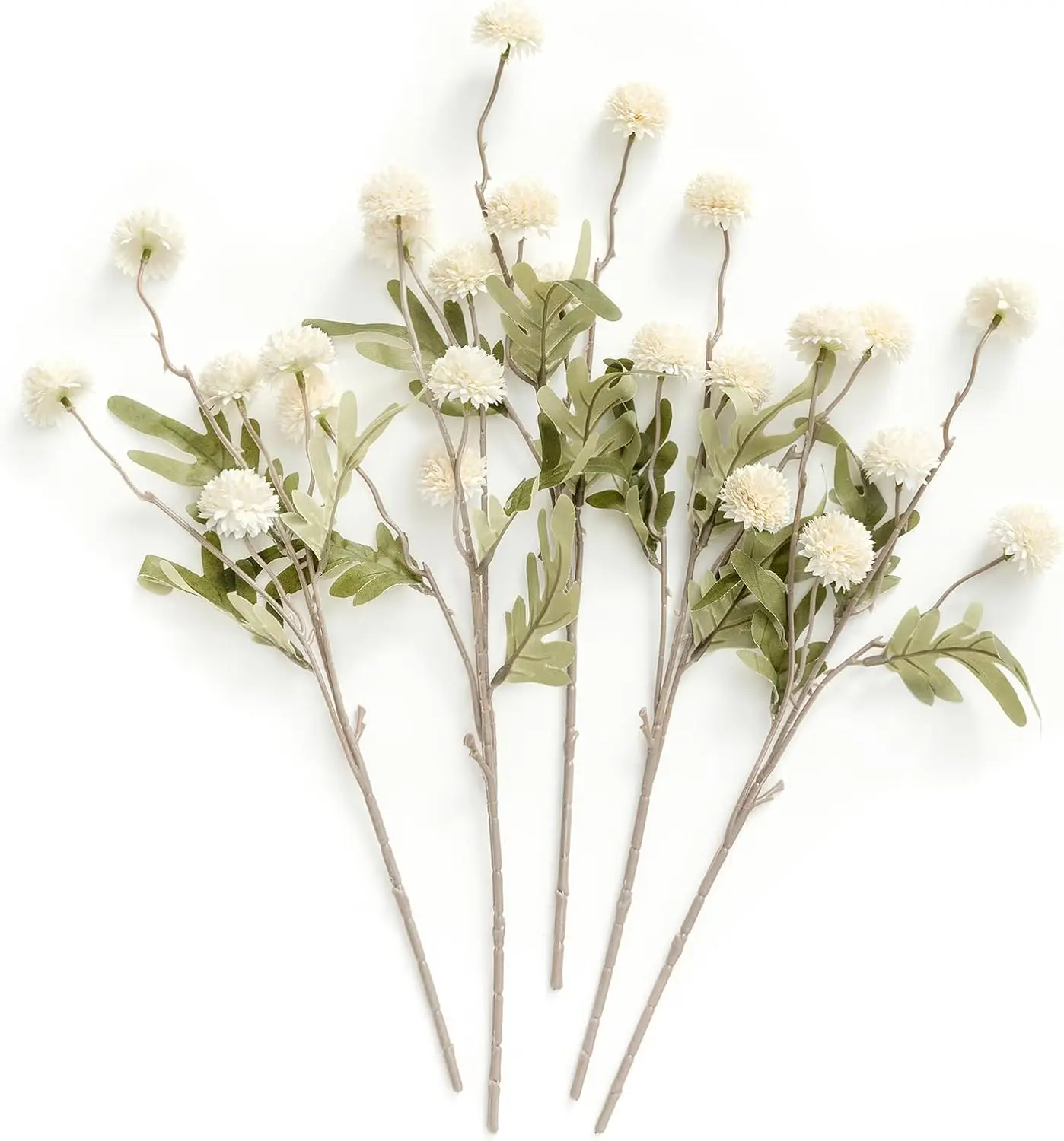 Pompon Mum Artificial Flower, 5pcs Faux Silk Mini Chrysanth with Stems, Bulk Fake Wedding Filler Flowers for DIY Bouquet
Pompon Mum Artificial Flower, 5pcs Faux Silk Mini Chrysanth with Stems, Bulk Fake Wedding Filler Flowers for DIY Bouquet