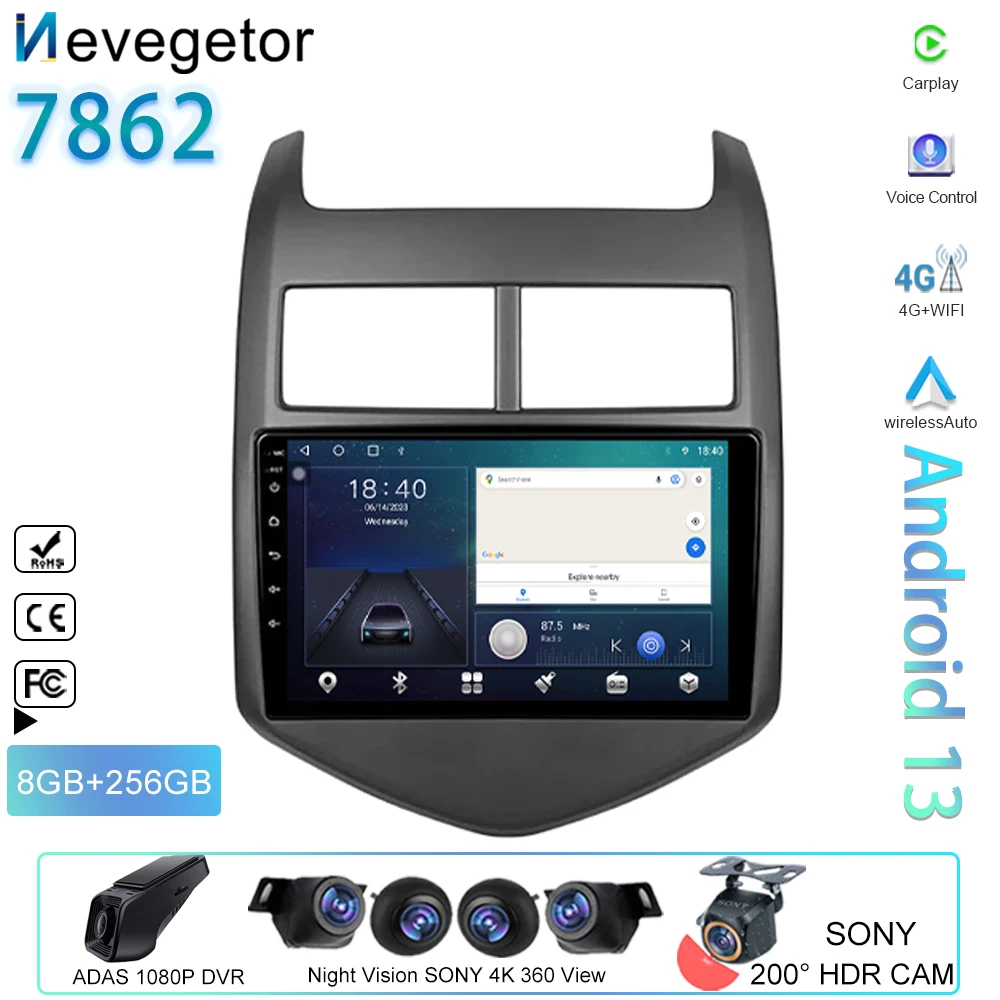 For Chevrolet Aveo 2 2011 - 2015 Car Radio Multimedia Video Player Navigation GPS Android Autoradio Carplay 4G No 2din 2 din dvd
For Chevrolet Aveo 2 2011 - 2015 Car Radio Multimedia Video Player Navigation GPS Android Autoradio Carplay 4G No 2din 2 din dvd