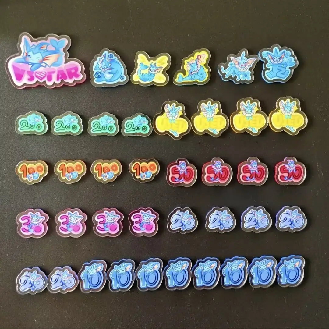 PTCG Damage Counter Damage Indicator Anime Character Set Shuiyibu Board Game Tokens for VSTAR Used & Role-playing Game
PTCG Damage Counter Damage Indicator Anime Character Set Shuiyibu Board Game Tokens for VSTAR Used & Role-playing Game