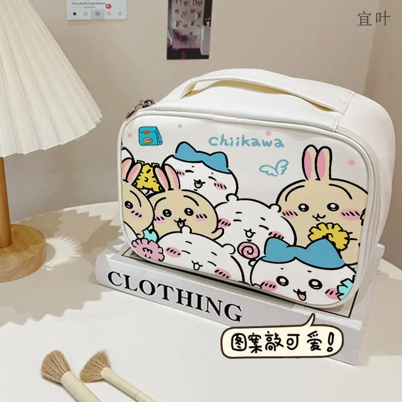 Chiikawa Cute Handheld Makeup Bag - Cartoon Compact Makeup and Shower Storage Divided Pouch Gift 2026
Chiikawa Cute Handheld Makeup Bag - Cartoon Compact Makeup and Shower Storage Divided Pouch Gift 2026