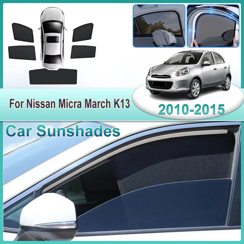 Sun Visor For Nissan Micra March K13 Accessories 2010-2015 Window Sunshades Sunscreen Auto Accessories Sun Visor Privacy Curtain
Sun Visor For Nissan Micra March K13 Accessories 2010-2015 Window Sunshades Sunscreen Auto Accessories Sun Visor Privacy Curtain