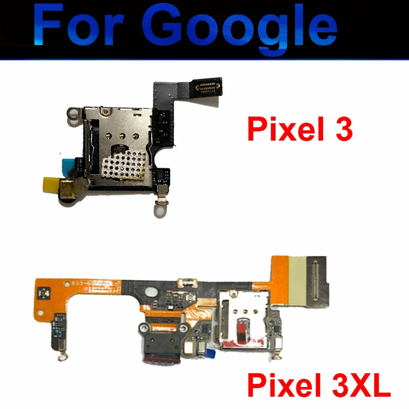 For Google Pixel 3 3XL Sim Card Reader Tray Slot Holder Board & Micphone USB Charger & SIM Card Board Flex Cable Repair Parts
For Google Pixel 3 3XL Sim Card Reader Tray Slot Holder Board & Micphone USB Charger & SIM Card Board Flex Cable Repair Parts